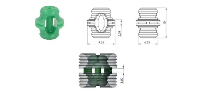 Macho para separación 1.5mm