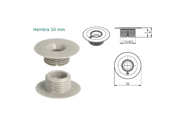 SM Desmont Hembra 10mm